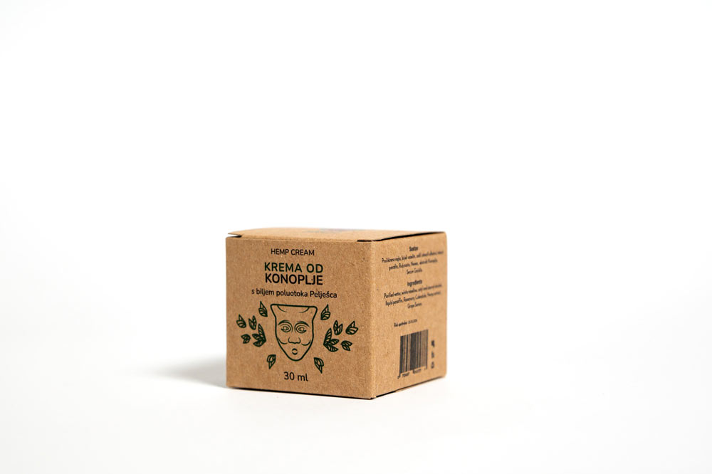 Hemp cream with herbs - Image 2