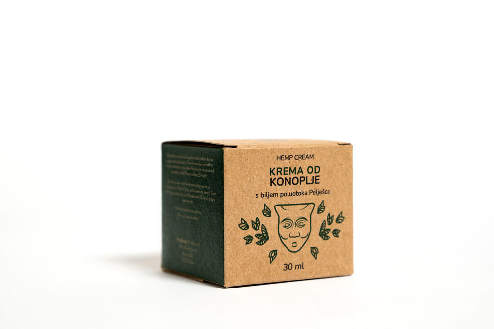 Hemp cream with herbs - Image 3