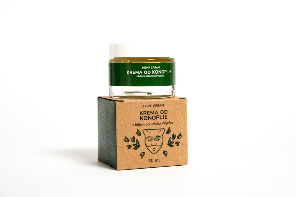 Hemp cream with herbs - Image 5