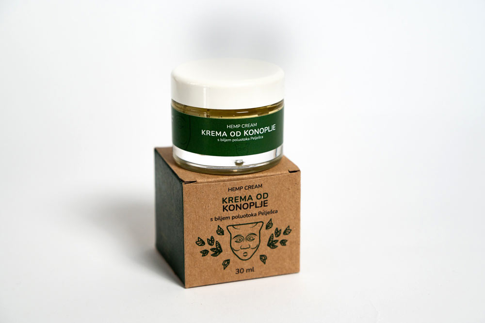 Hemp cream with herbs - Image 6