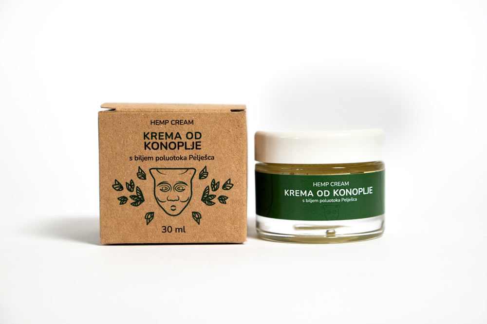 Hemp cream with herbs - Image 7