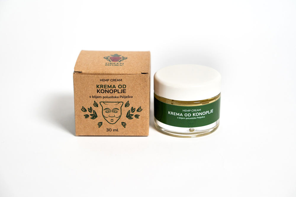 Hemp cream with herbs - Image 8